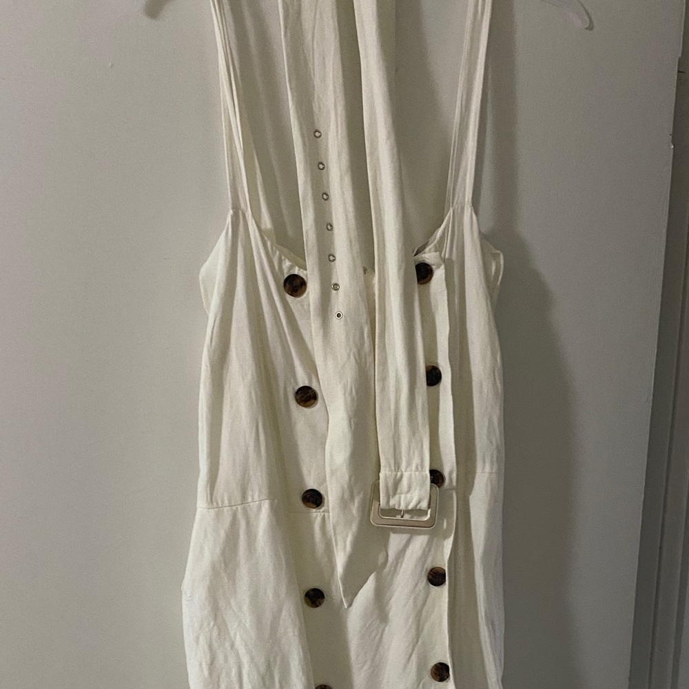 MIDI white dress forever 21